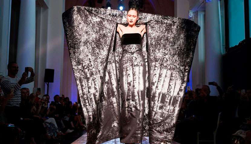 Desfile de Jean Paul Gaultier en la semana de la moda en París