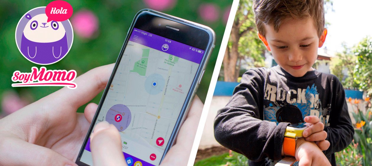 Momo, el celular GPS para niños diseñado por una Starup chilena
