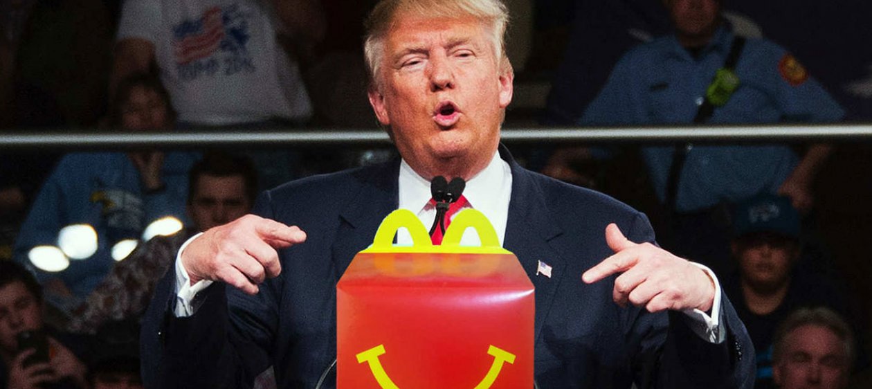 El mal ejemplo (alimenticio) del presidente Donald Trump