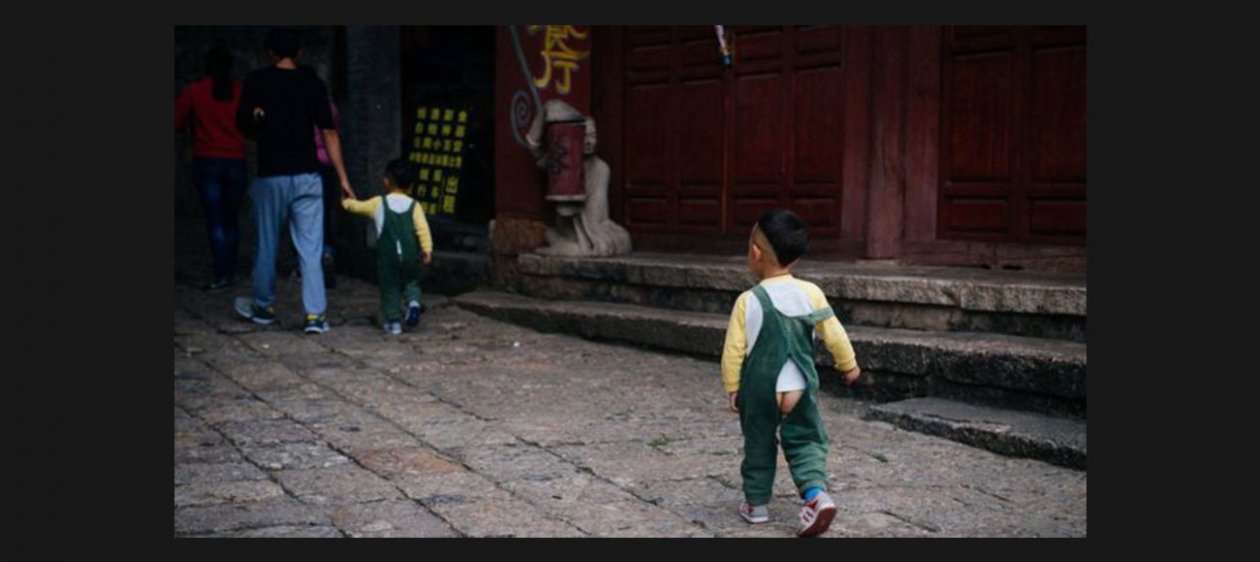 Los pantalones infantiles que generan debate en China